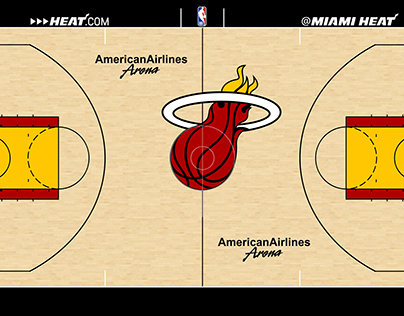 2016-2017 Miami Heat Court