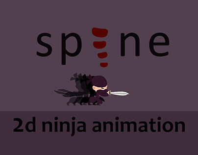 spine 2d ninja animation