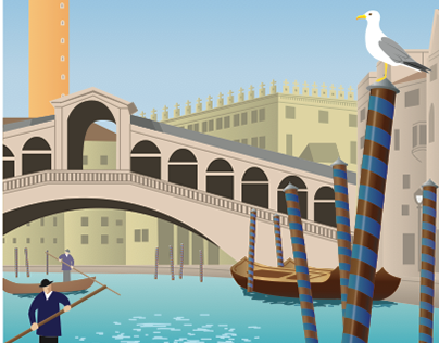 Travel Poster - Venice, Italy