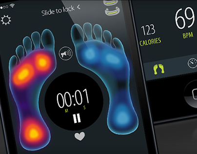 Sensoria Fitness mobile app