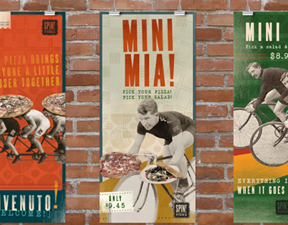 SPIN! Pizza Posters