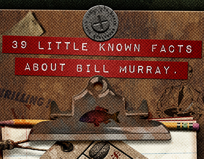 39 Little known facts about Bill Murray