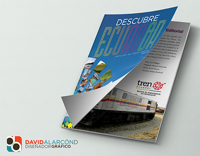 Descubre Ecuador Magazine Design