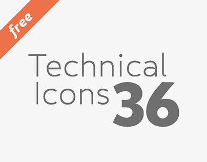 Technical Icons - Free