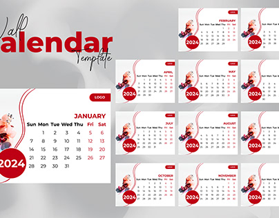 Calendar Design Tempalate