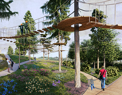 Park "Tekstilshik" concept design