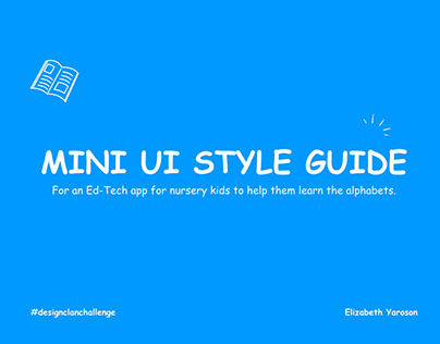 Mini UI Style Guide