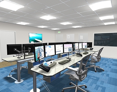 Khalifa Port Control Room Concept Design