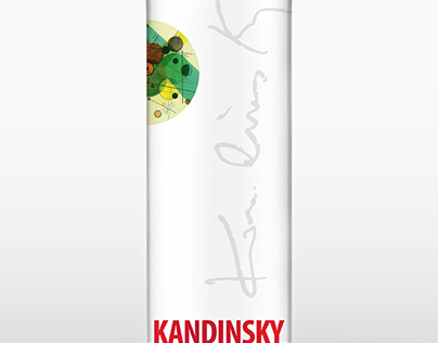 Kandinsky Vodka Branding