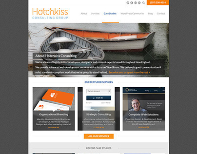 Hotchkiss Consulting Group - Website 2014