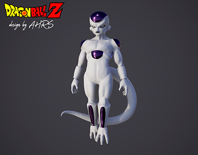 Frieza - Dragon Ball Z High poly 3D model