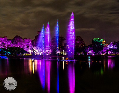 Night Photography - Gold Coast Laser Show 2014