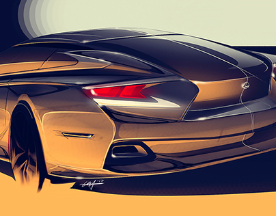 Lexus Sedan Concept + process video