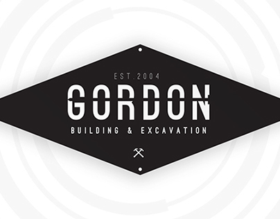 Gordon Building & Excavation Logo