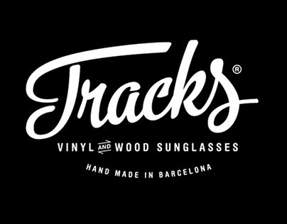 Tracks Vinyl and wood Sunglasses, BCN