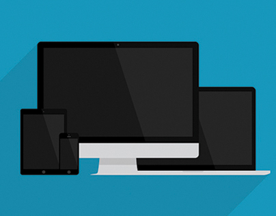 Flat Devices – Responsive Mockup Pack