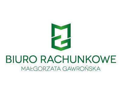 Biuro Rachunkowe Małgorzata Gawrońska Logo Design