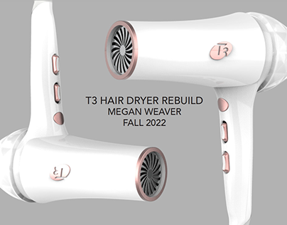 Hair Dryer CAD Rebuild- Fall 2022