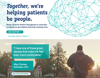 "Patients to People" - Boston Scientific - Website