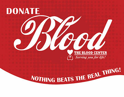 Poster Designs for The Blood Center