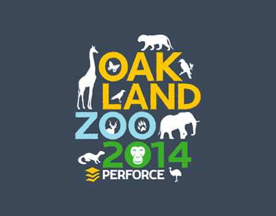 Logo for corporate outing at the Oakland Zoo
