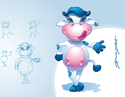Character Design for brand of Dairy