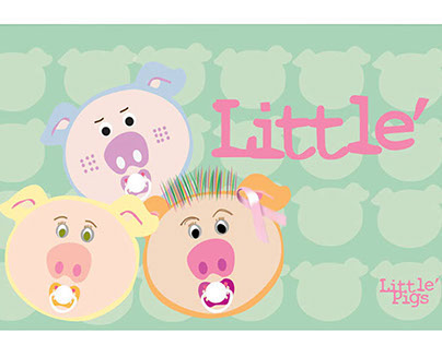 Little Pigs Kid's Store Identity