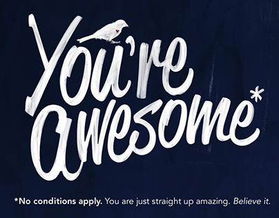 You're Awesome* - Happy as Larry