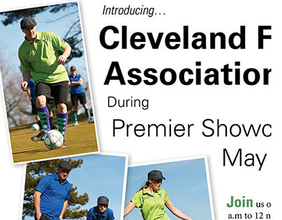 Cleveland Footgolf Brochures & Logo