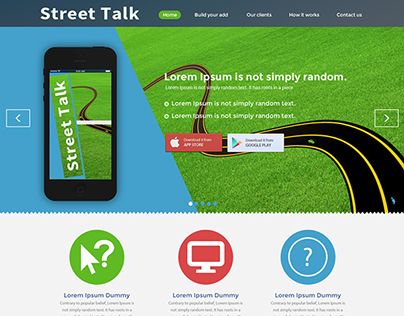 Street Talk Website Design
