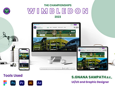 Wimbledon Responsive Website 2023