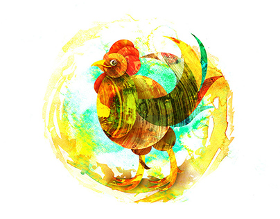 Illustration "Cock"
