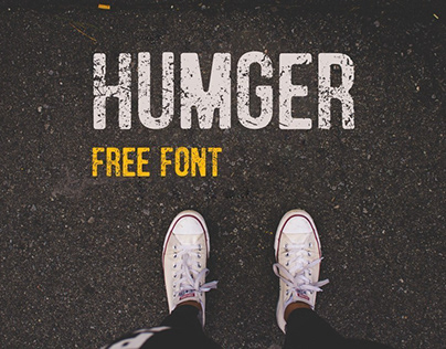 Humger Urban and retro style Font Free