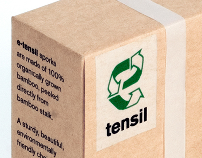e-tensil Spork Package Design