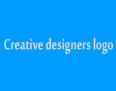 Logo for creative Designers 