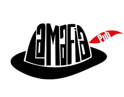 logotipo la mafia pub