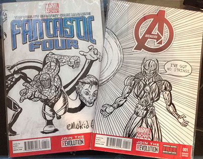 Marvel Varient Comic Book Covers