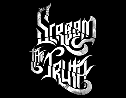 Scream The Truth -EP- Album Art Design