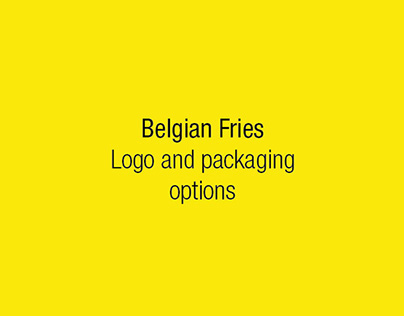 Belgian Fries