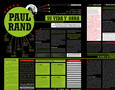 Doble Página de Periódico (Paul Rand)