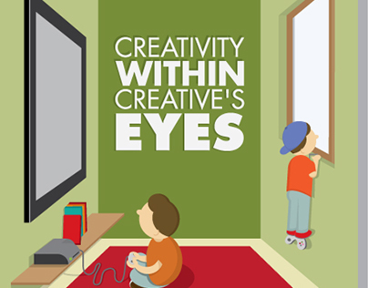 Creativity within creative's eyes
