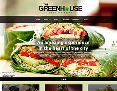 "The Greenhouse" Website