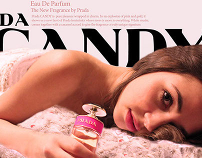 "Prada Candy" Magazine Advertisments
