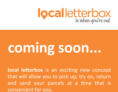 local letterbox - Shop Branding