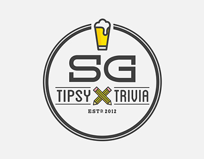 SG Tipsy Trivia: Logo Design