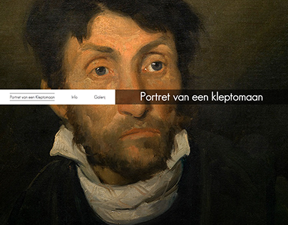 Website over schilderij