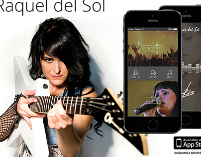 Raquel del Sol Music App