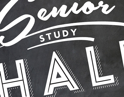 Senior Study Hall: Brand Identity, Print & Blog Design