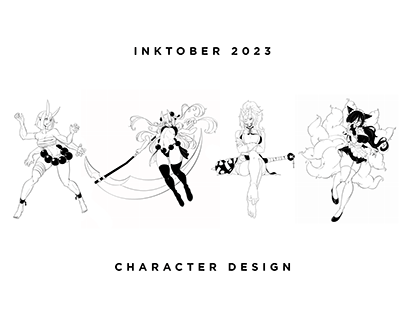 Inktober 2023 - Simple Character Design