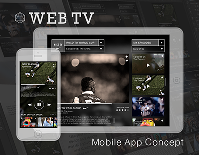 Web TV Mobile App